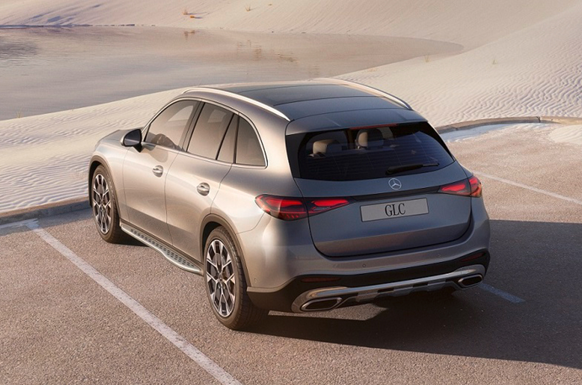 Mercedes Benz GLC rear