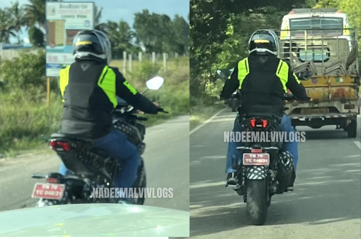 New TVS Apache RTR 310 spied testing, packs aggressive design