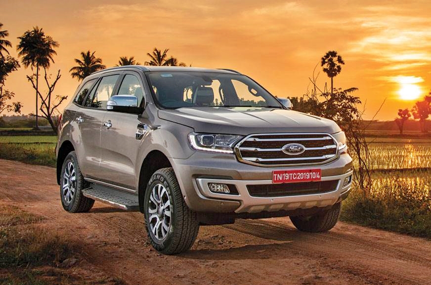 Ford Endeavour front quarter