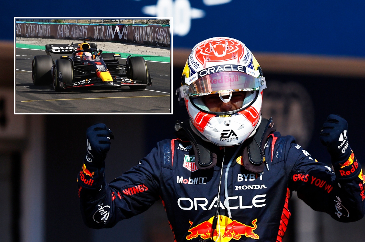 2023 Hungarian GP winner Max Verstappen