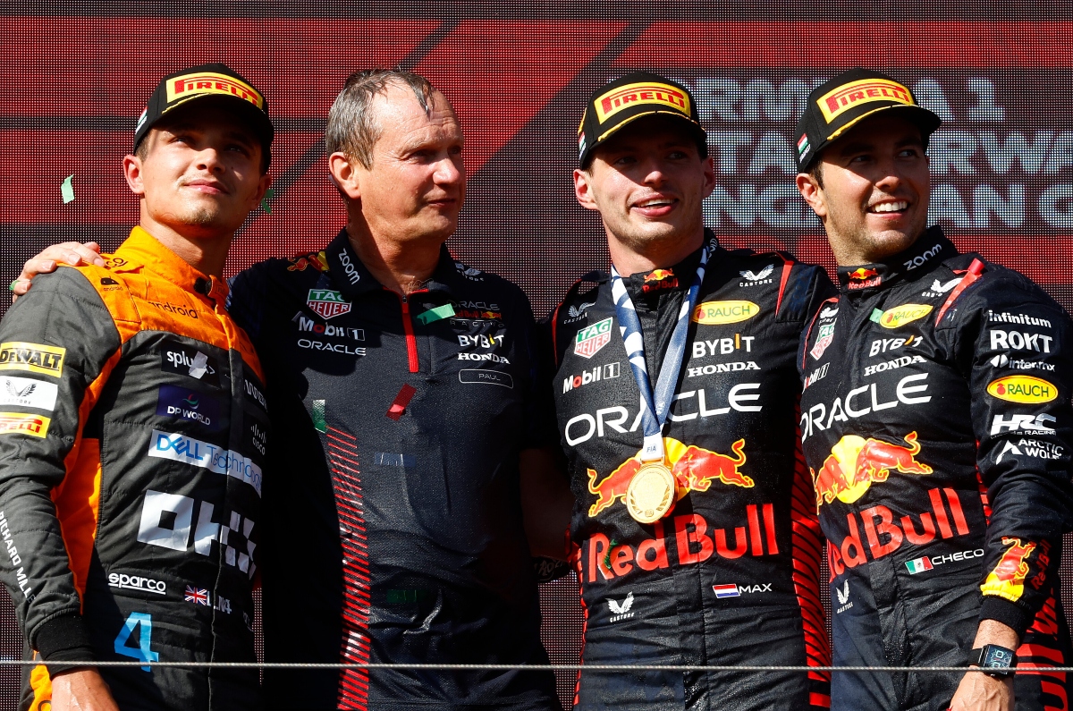 F1 Hungarian GP results Verstappen wins; Norris, Perez on podium