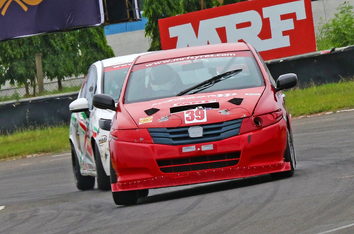 Indian Touring Cars winner Arjun Balu