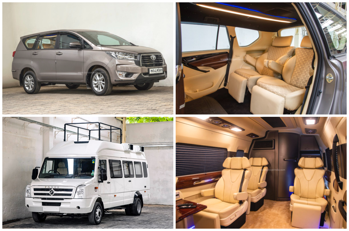 Force traveller, toyota innova 