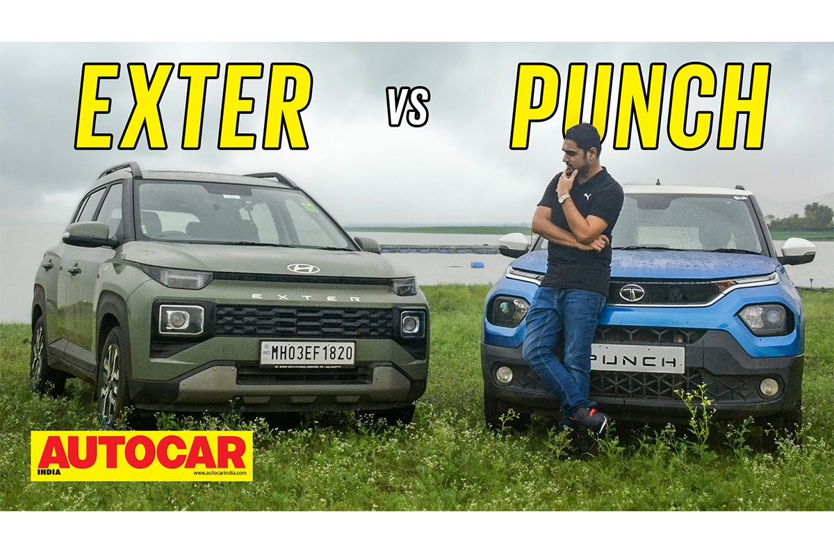 Hyundai Exter Vs Tata Punch Comparison Video - Dartjets