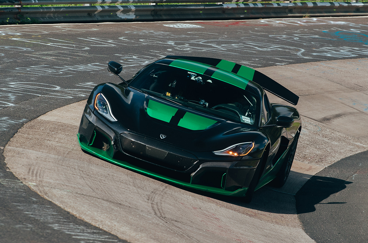 Rimac Nevera Nurburgring lap record