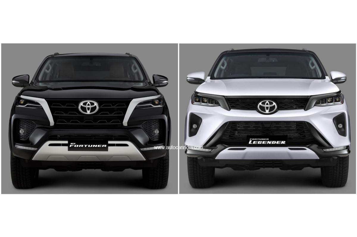 Toyota Fortuner vs Legender 