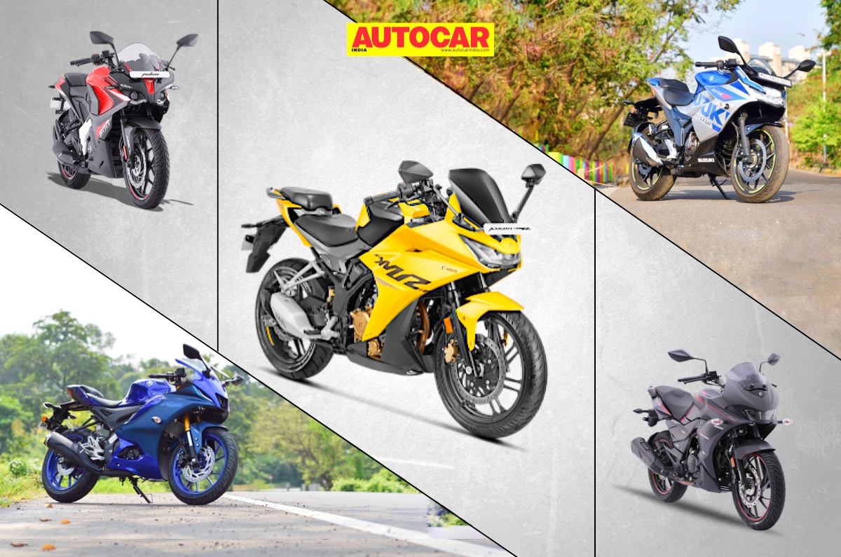 Hero Karizma XMR vs rivals: specifications comparison.