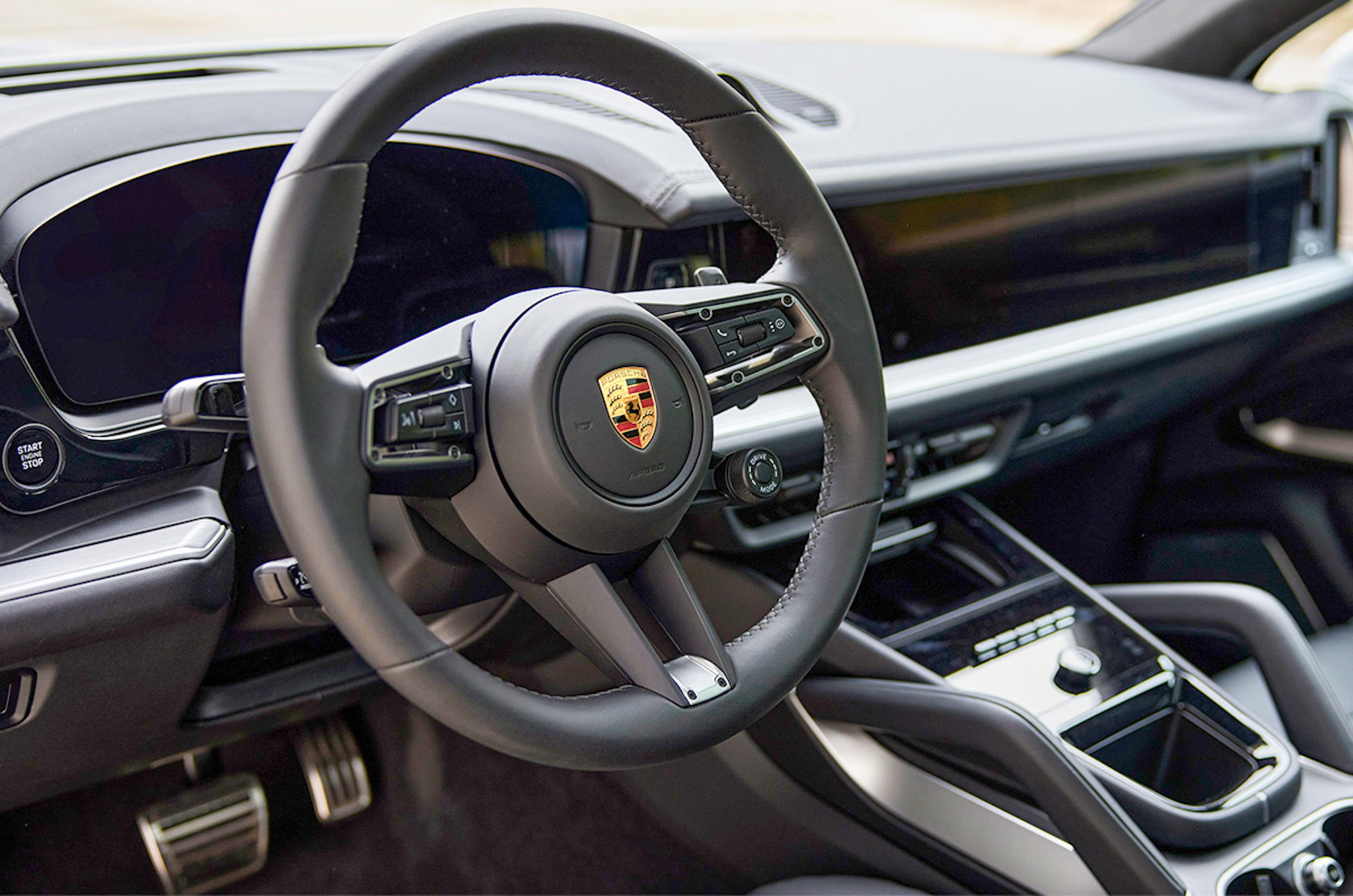 Porsche Cayenne Turbo e-Hybrid dash