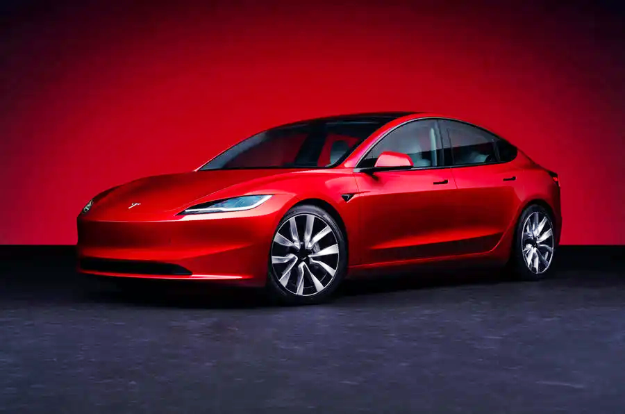 Tesla Model 3 front quarter 