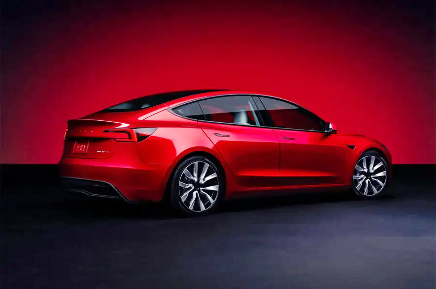 Tesla Model 3 rear quarter 