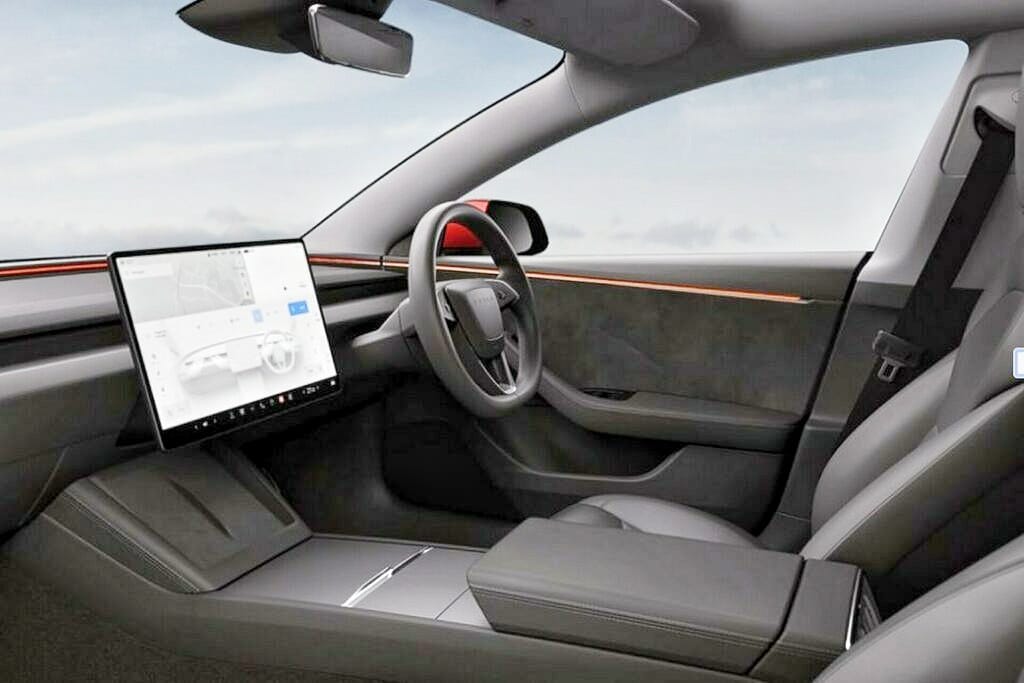 Tesla Model 3 interior 