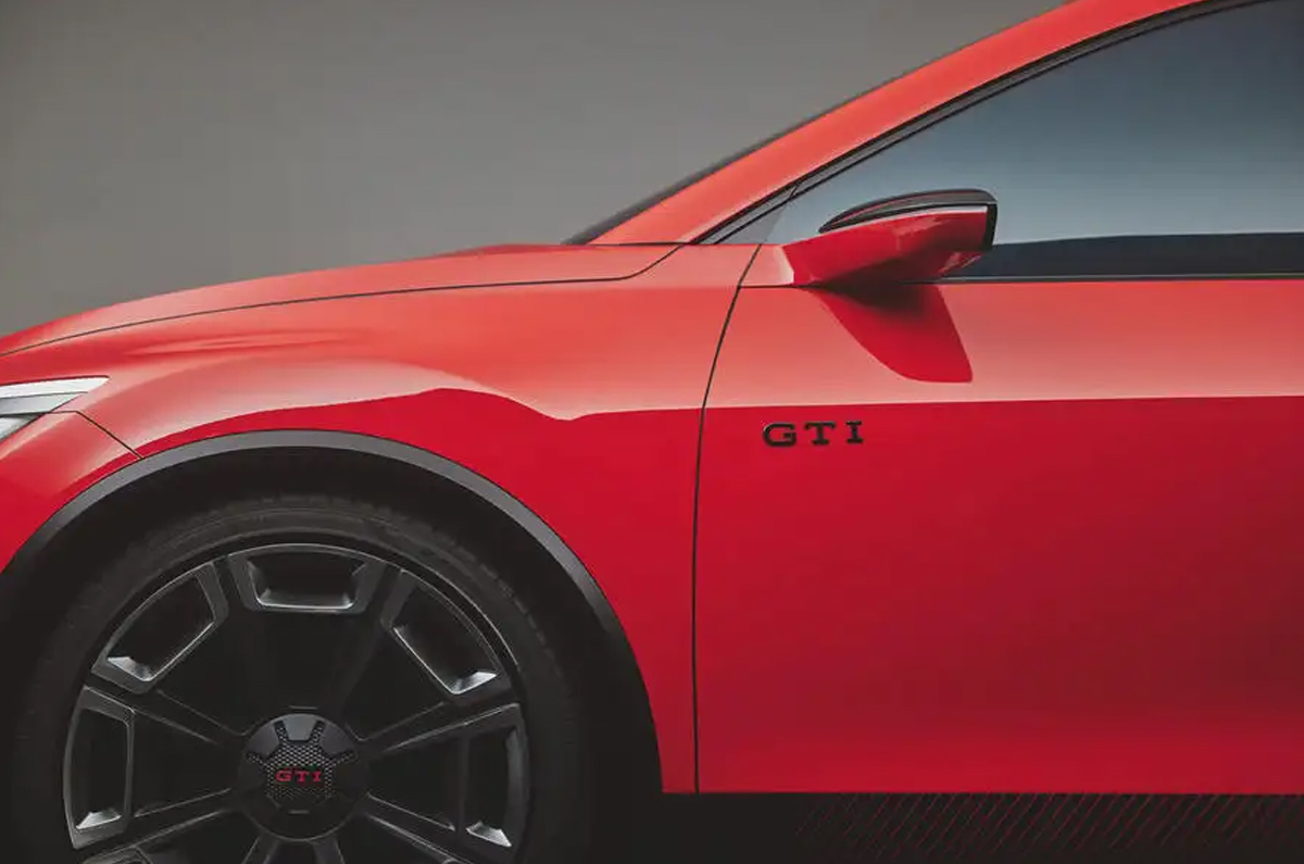 Volkswagen ID. GTI concept side profile Volkswagen ID. GTI concept side profile