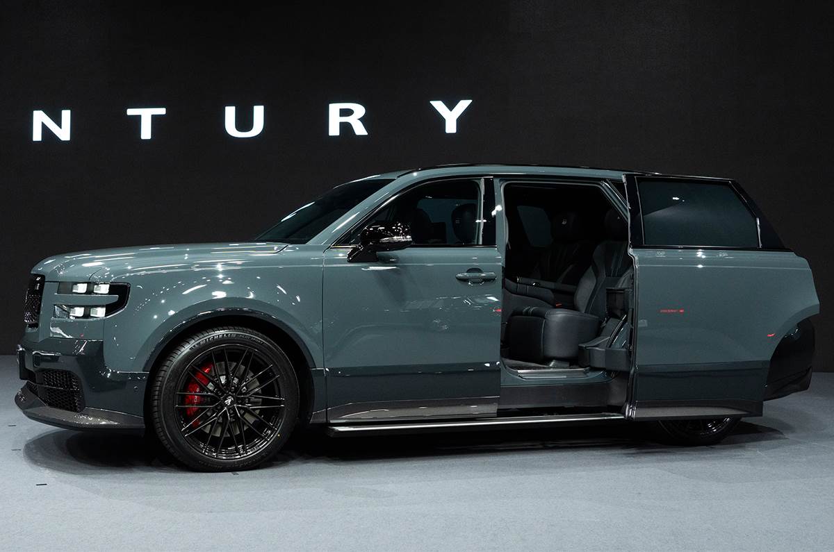 Toyota Century SUV side profile