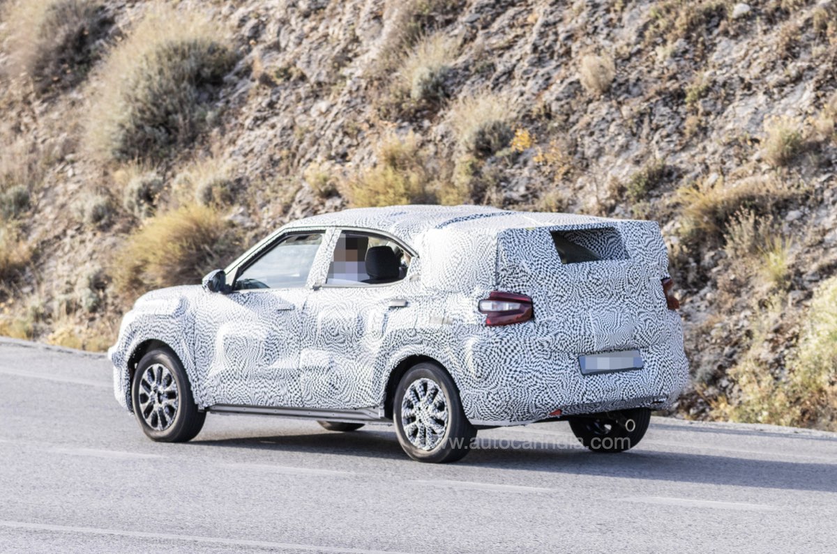 Citroen C3X sedan rear quarter 