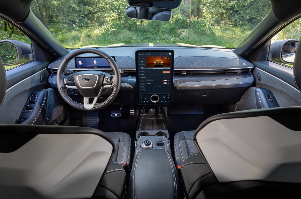 Ford Mustang Mach E Rally interior