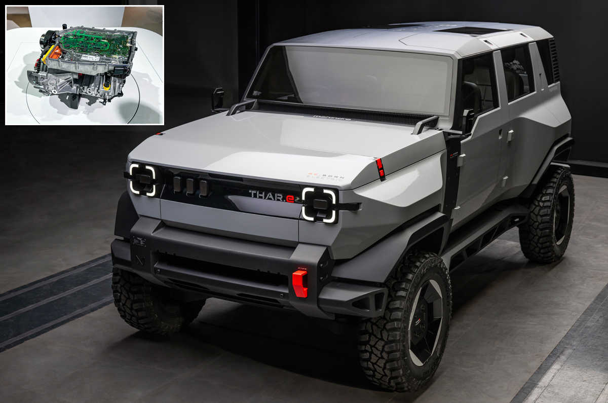 Mahindra Thar EV specs 