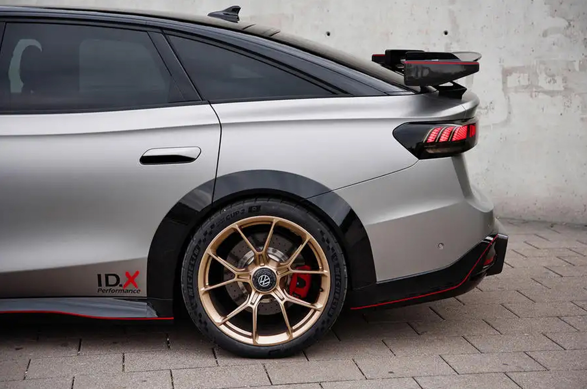 Volkswagen ID X side profile Volkswagen ID X side profile