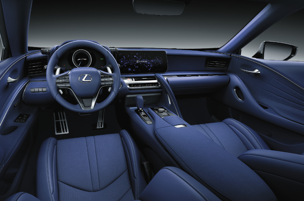 Lexus LC500h Limited Edition  interior