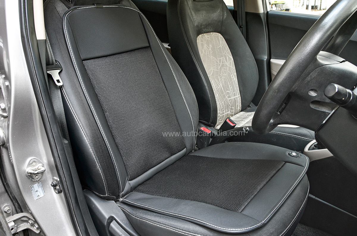 Under car outlet seat mat