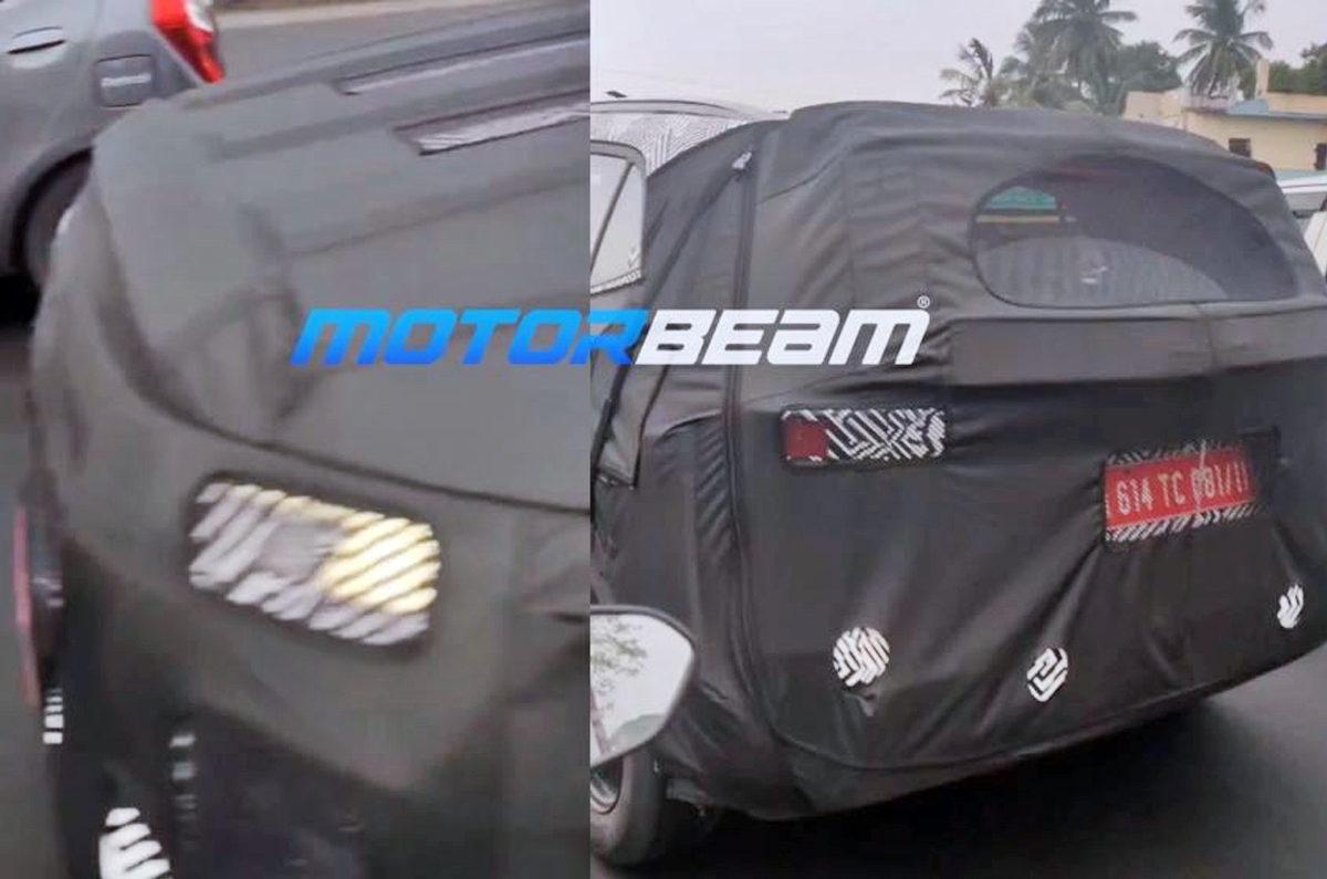 Hyundai Alcazar facelift spied 