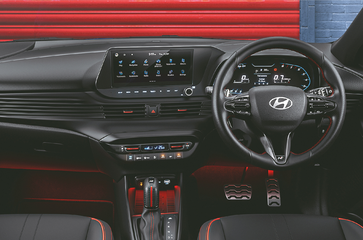 Hyundai i20 N Line interior