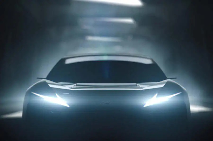 Lexus EV concept teaser image