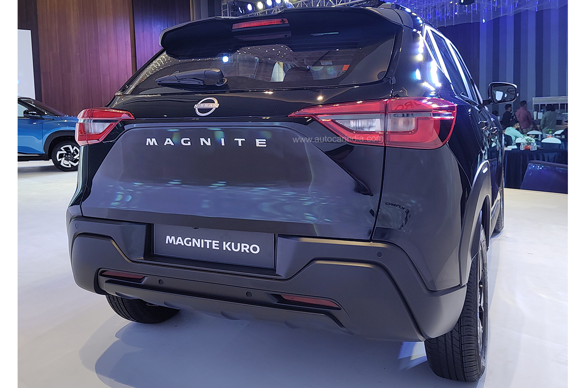 Nissan Magnite Kuro edition rear
