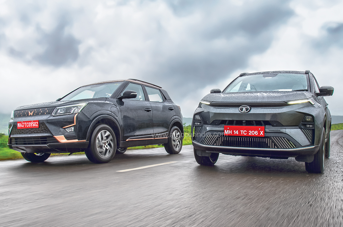 Tata Nexon EV vs Mahindra XUV400 comparison 