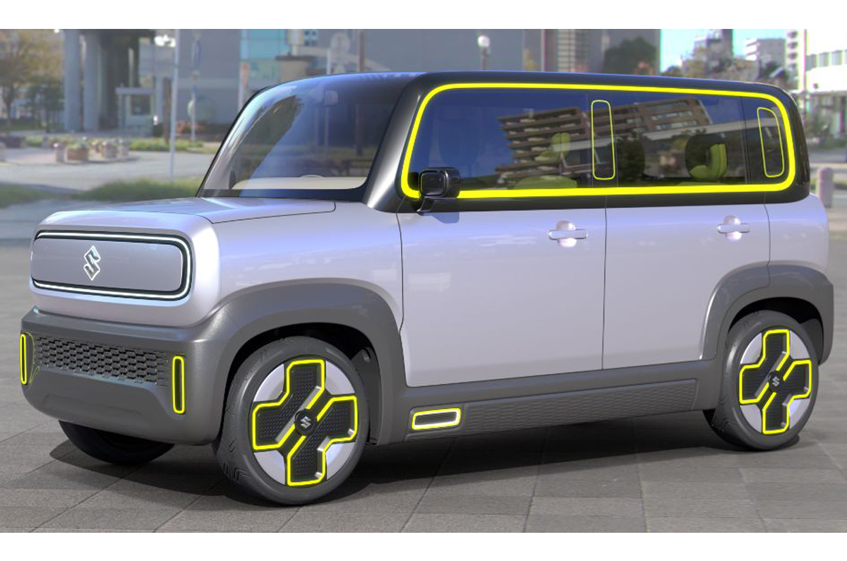 Suzuki eWX concept front quarter Suzuki eWX concept front quarter