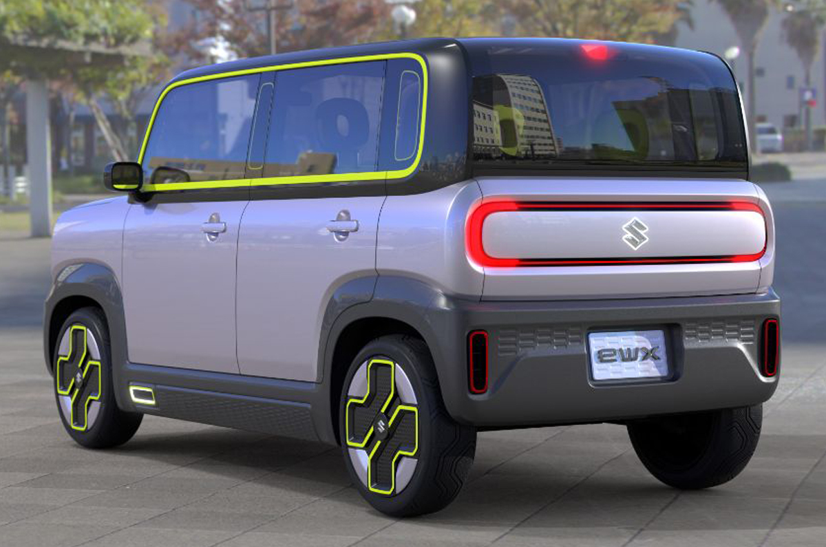 Suzuki eWX concept rear quarter Suzuki eWX concept rear quarter