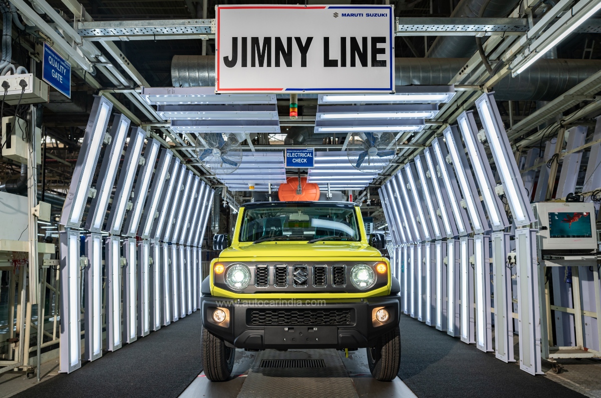 Maruti Suzuki Jimny 5-door production