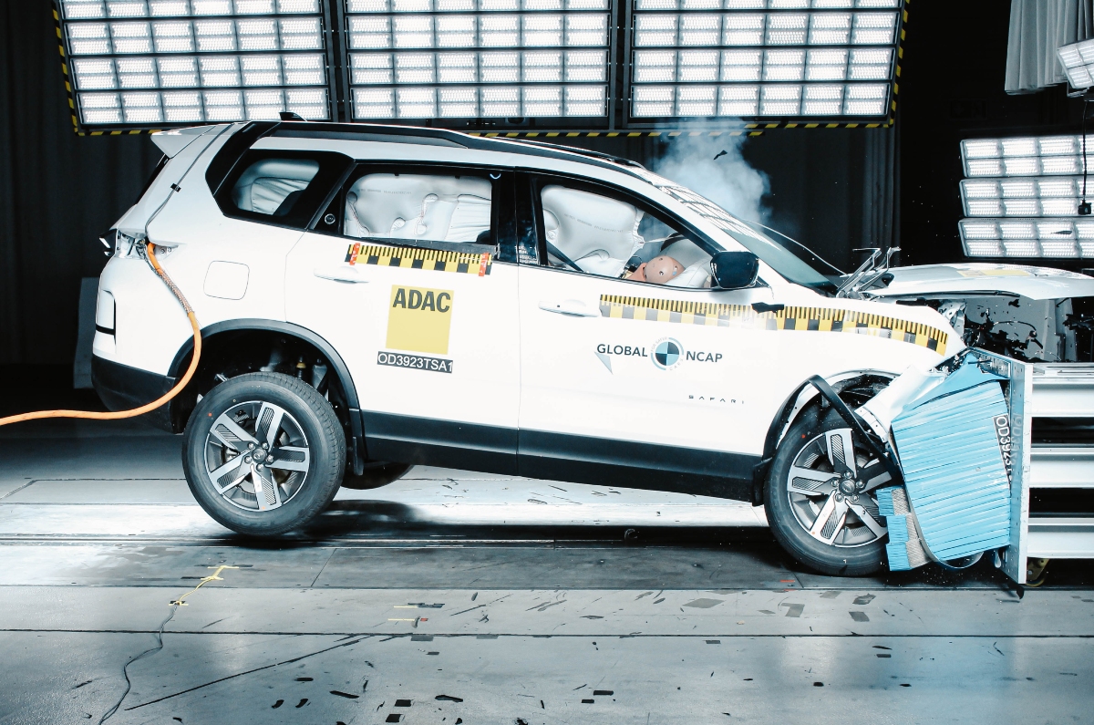 Tata Harrier Global NCAP crash test image
