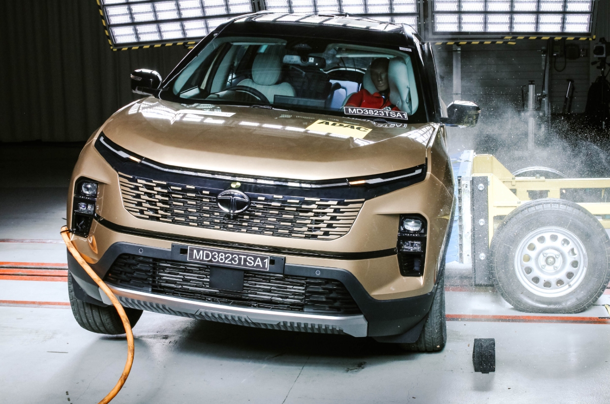 Tata Safari Global NCAP crash test image