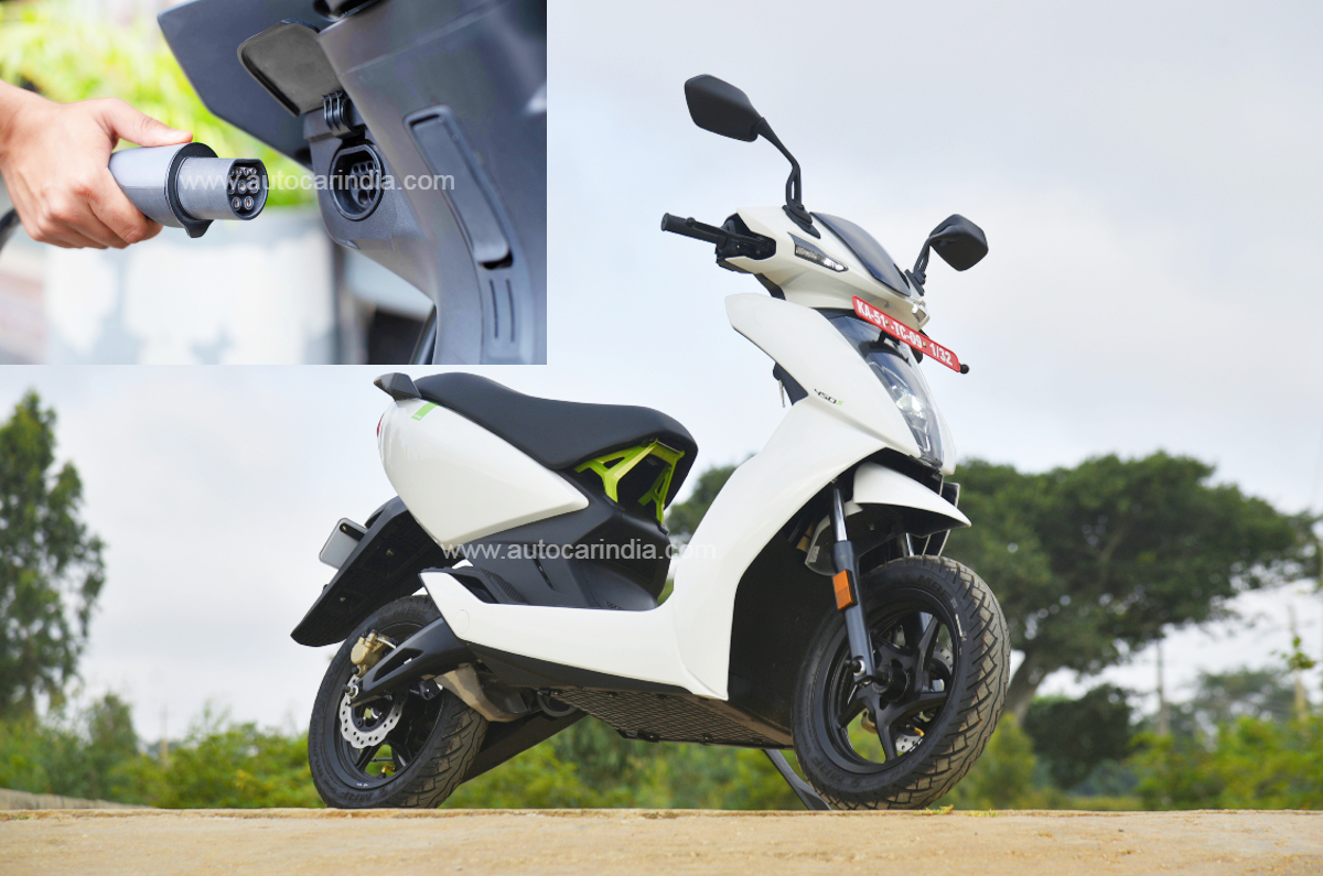 Electric scooter chargers, standard connector for all EVs.