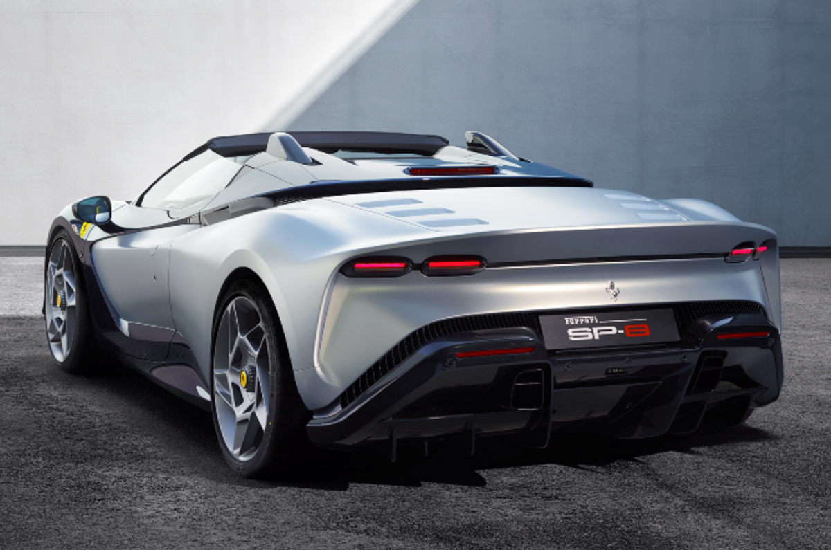 Ferrari SP-8 limited edition supercar