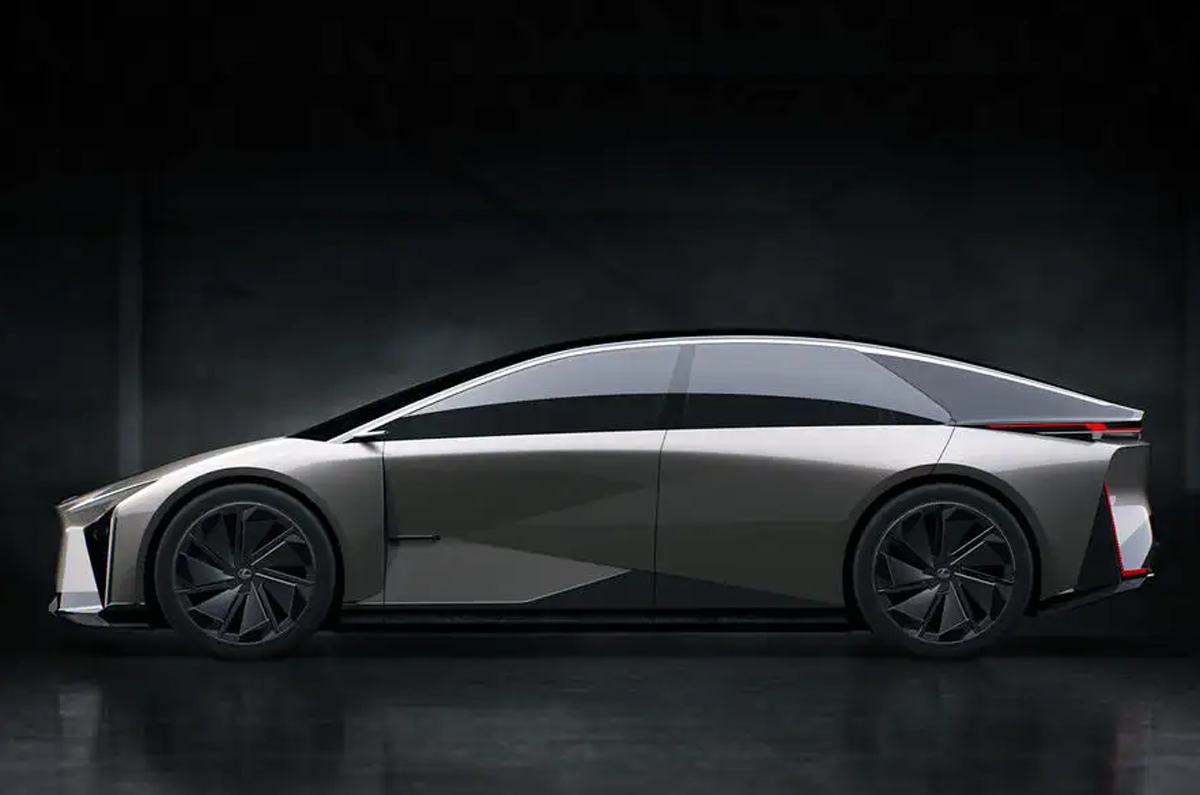 Lexus LF-ZC concept side profile