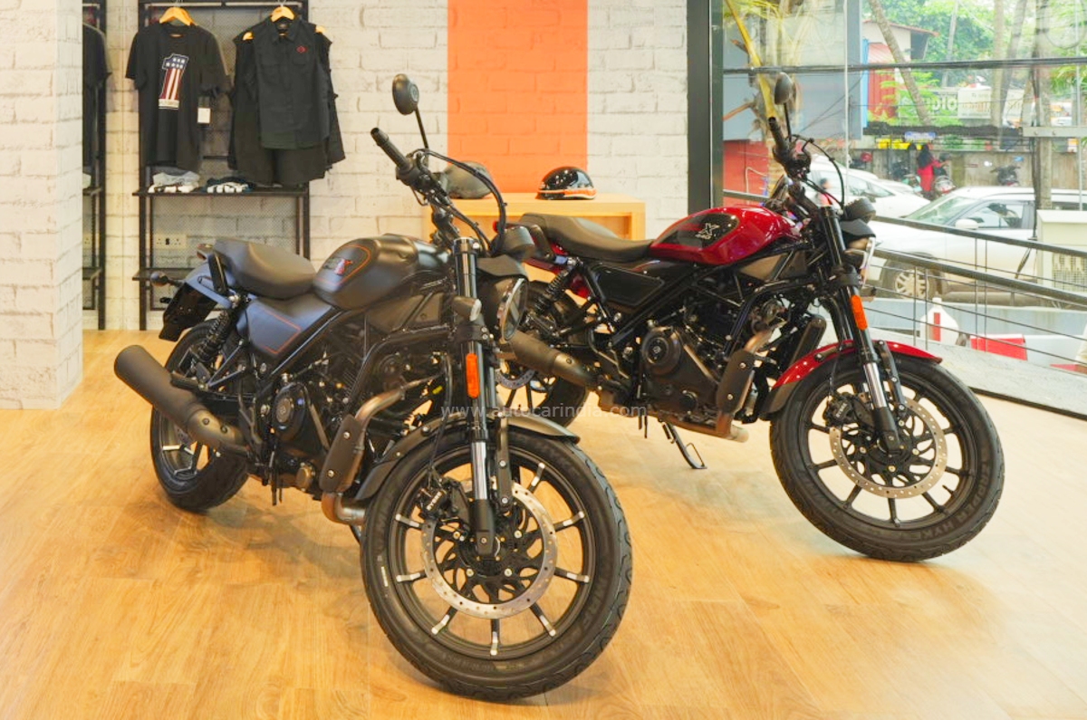 Harley X440 price, Hero Karizma details, delivery timeline.
