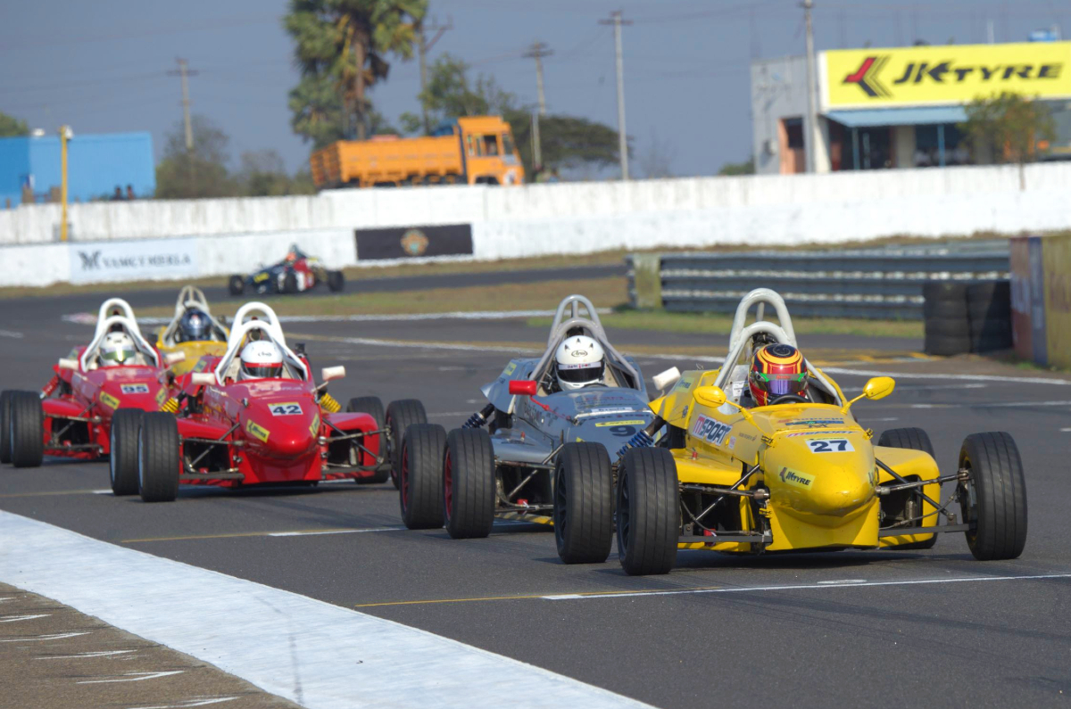 2023 JK NRC LGB F4 winner Ruhan Alva