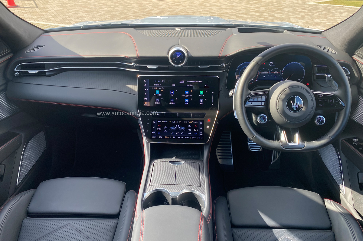 Maserati Grecale interior Maserati Grecale interior