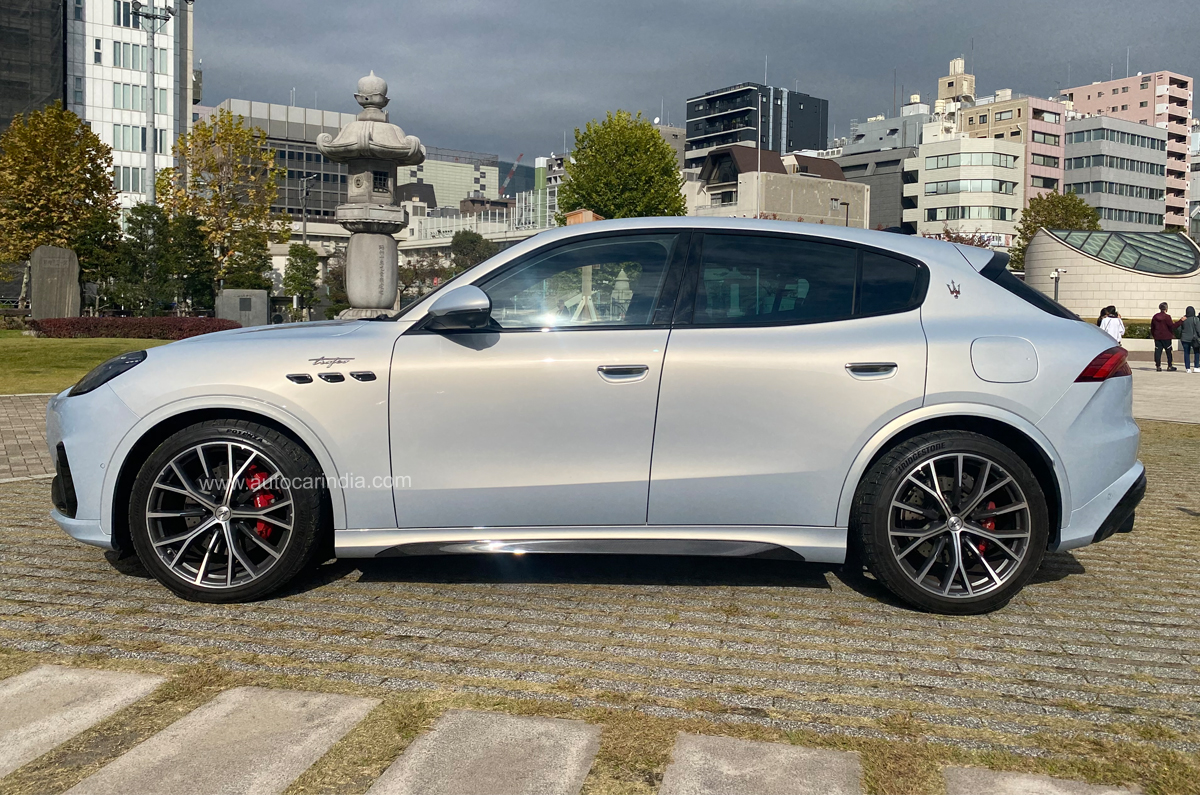 Maserati Grecale side profile