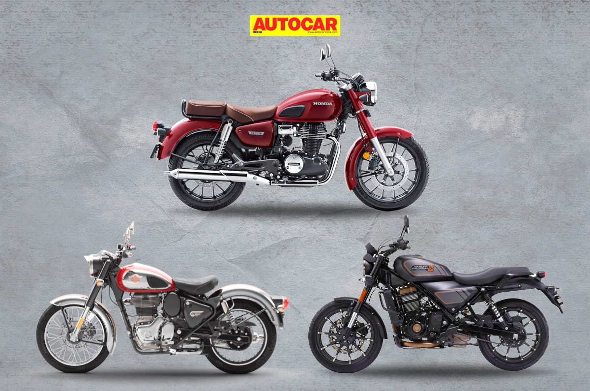 Honda CB350 vs Classic 350 vs Harley X440.