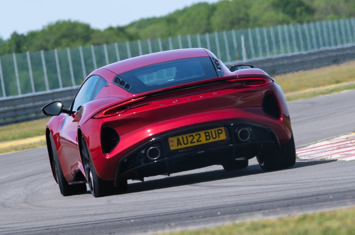 Lotus Emira rear