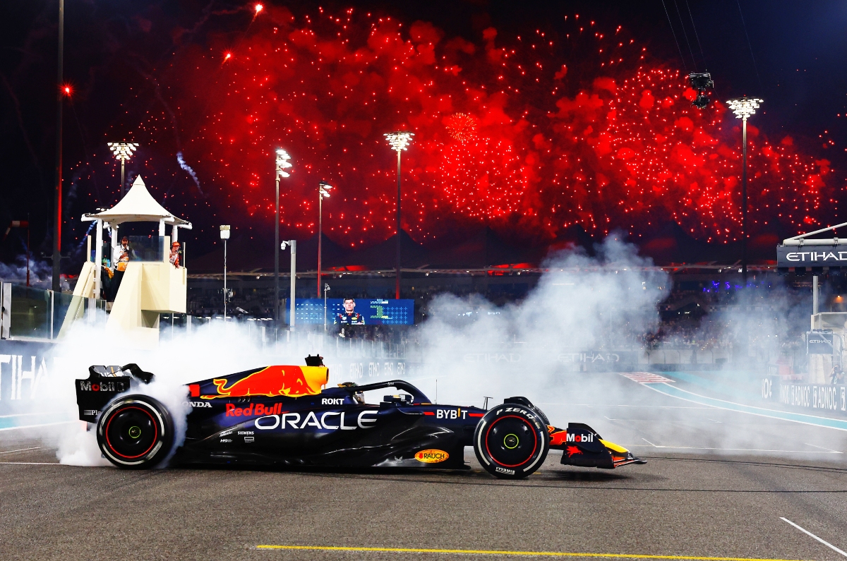 2023 F1 Abu Dhabi GP race winner Max Verstappen