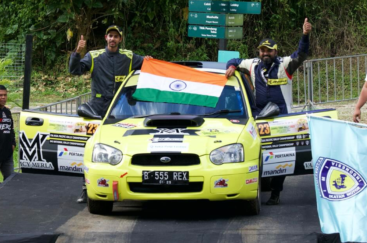 Gill recently also won the Junior Indian National Rally Championship title