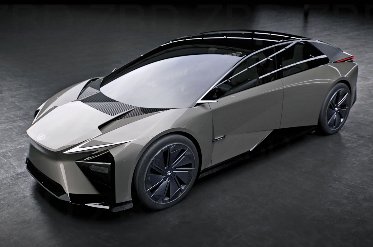 Lexus LF-ZC concept front quarter