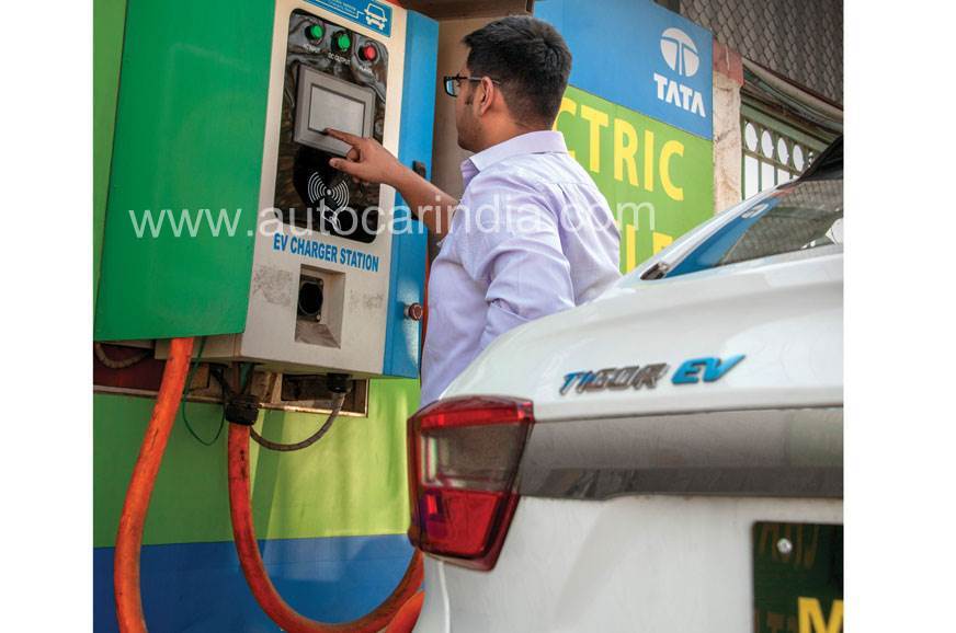 Tata electric charging stations, EV charge points across India