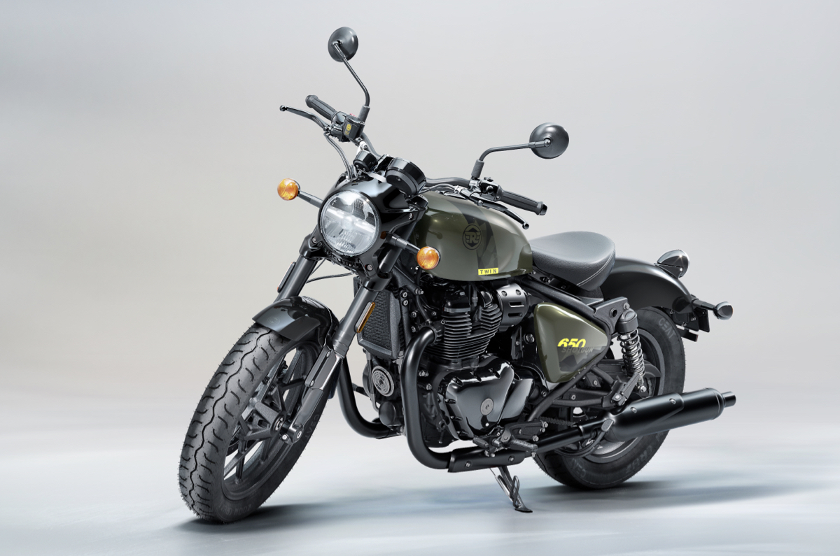 New Royal Enfield Shotgun 650 unveiled at Motoverse 2023 - BikeWale