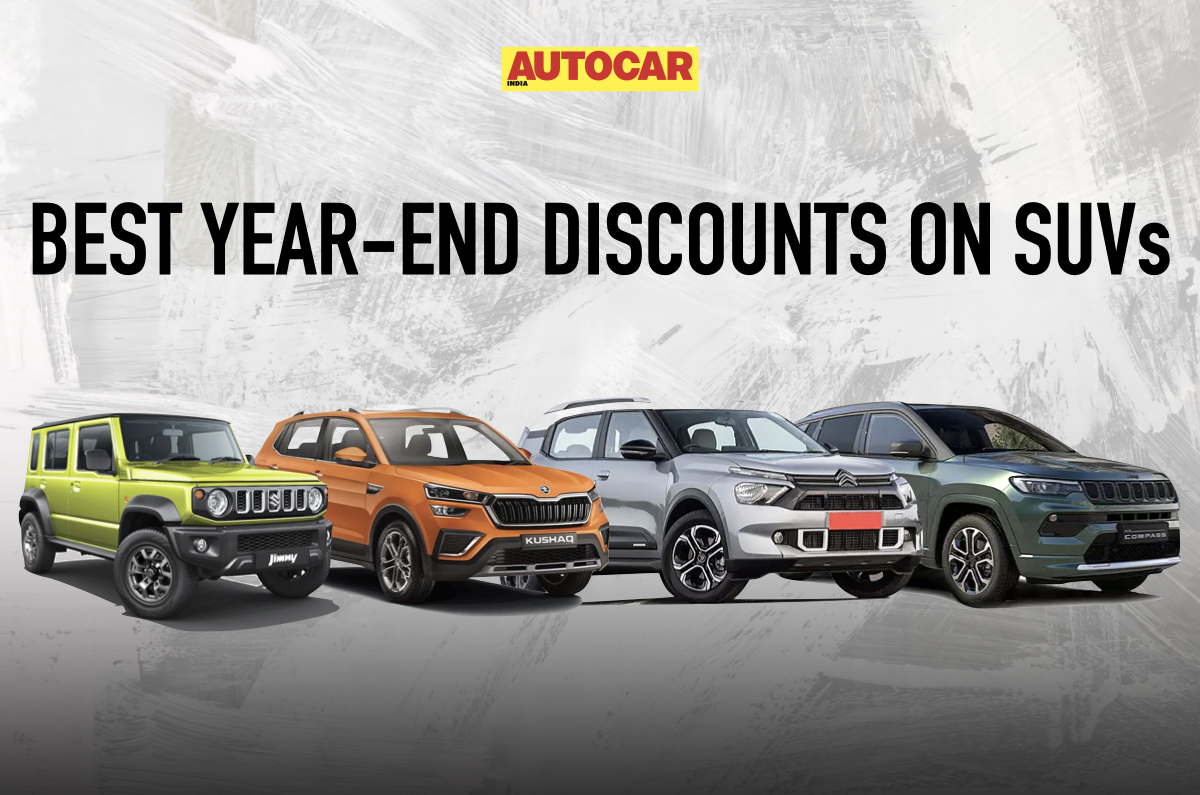 Mega year-end discounts on SUVs this month
