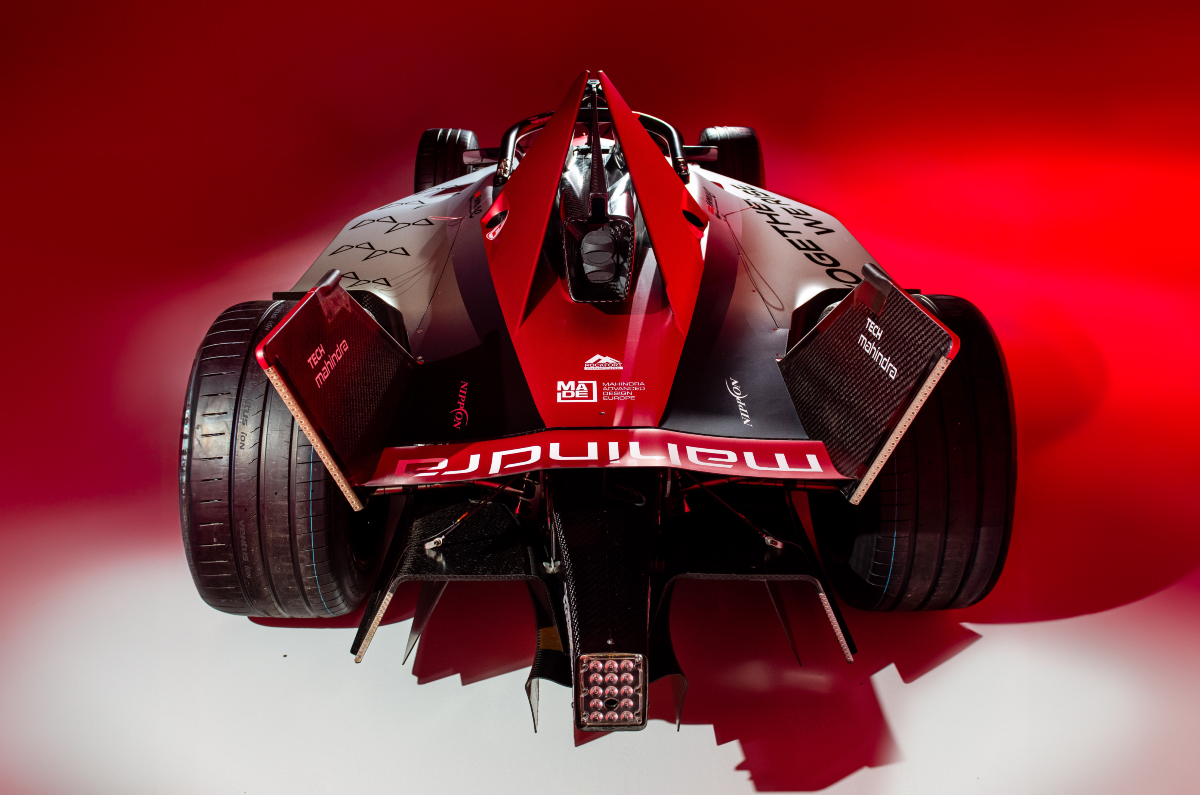 Mahindra Racing 2024 Formula e car