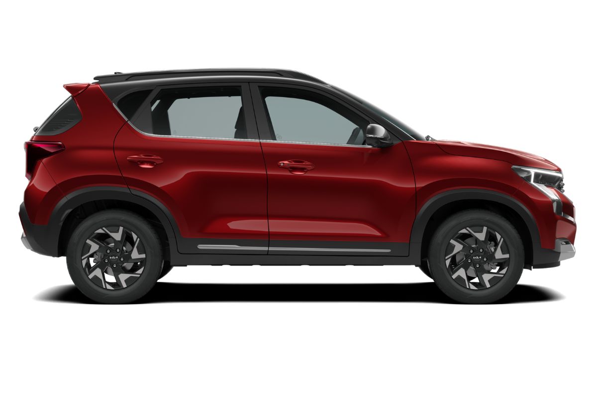 Kia Sonet facelift side profile